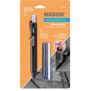 Mason Ultimate Builder's Tool, 6-in-1 Lead & Scribe Multi-use Tool 59415